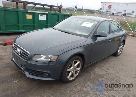 2009 Audi A4 2.0T Premium z USA, uszkodzony, nr VIN WAULF78K49N035485